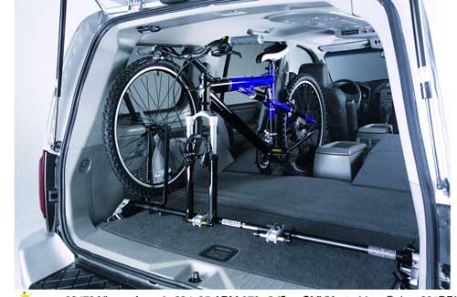 Nissan xterra interior bike mount #5
